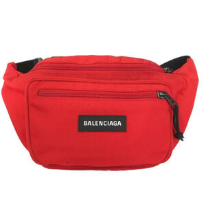 Balenciaga Waist Body Explorer Red Crossbody Belt Bag Bum Belt
